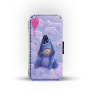 Wallet Phone Cover with Card Inserts, Custom Phone Case, Disney Winnie Pooh's Friend Eeyore