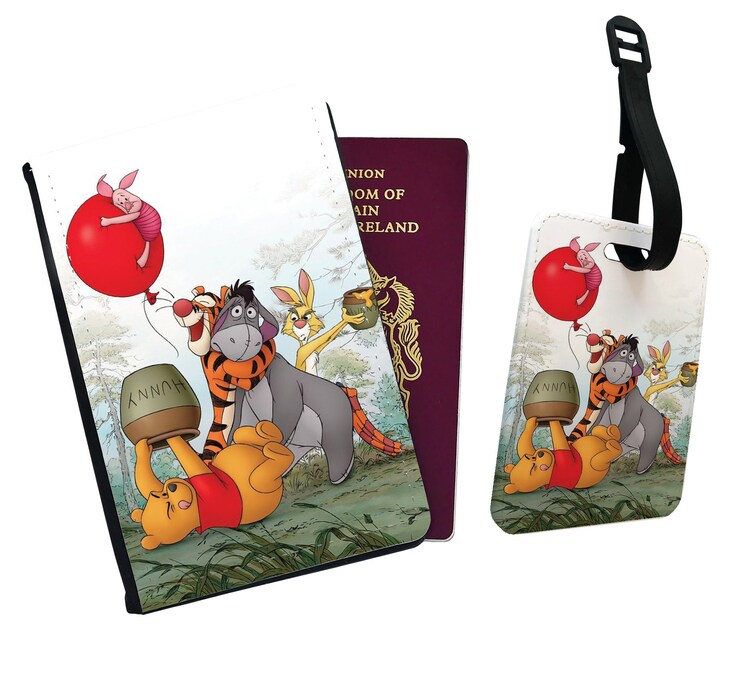 winnie the pooh luggage tag