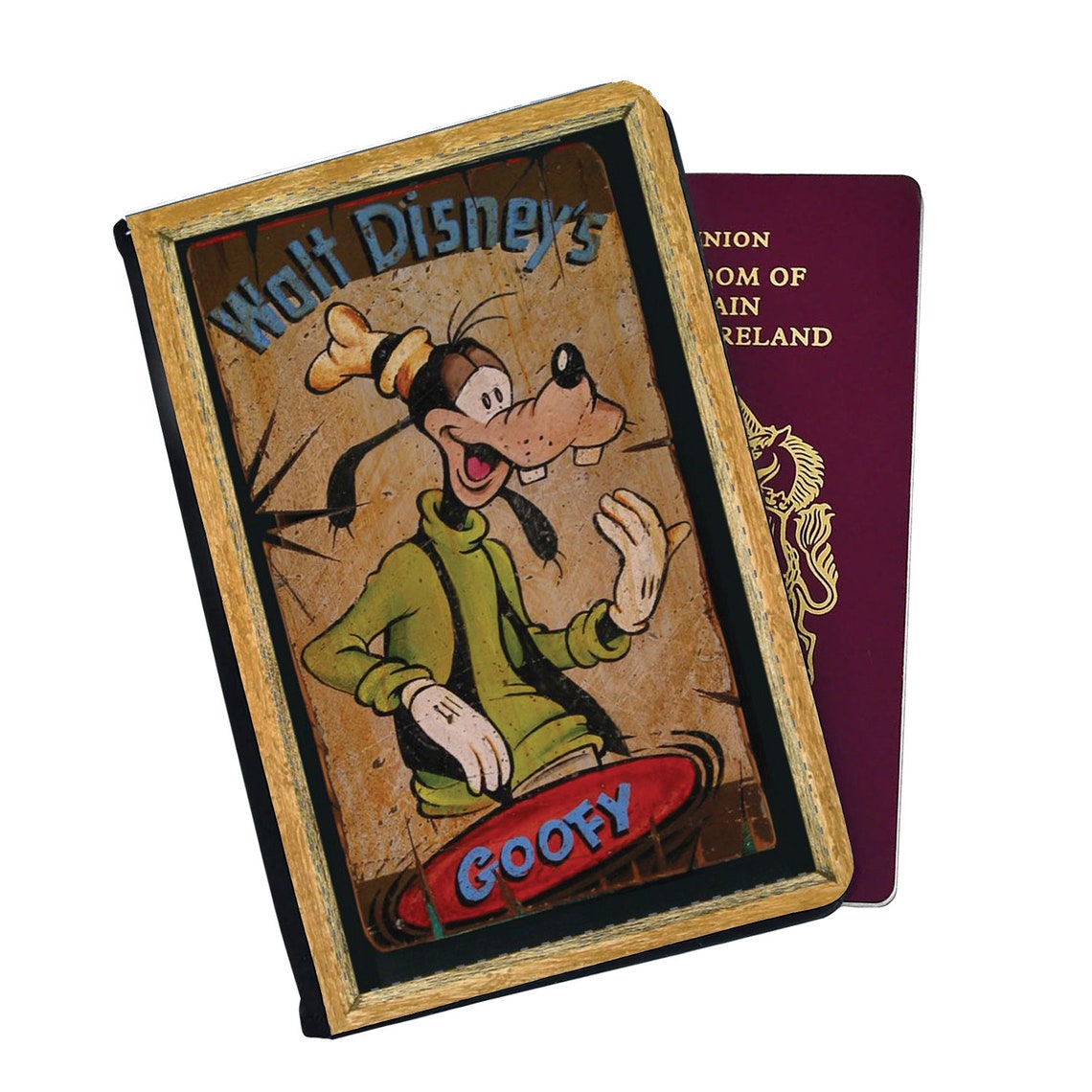 Personalised Faux Leather Passport Cover & Luggage Tag Disney Etsy