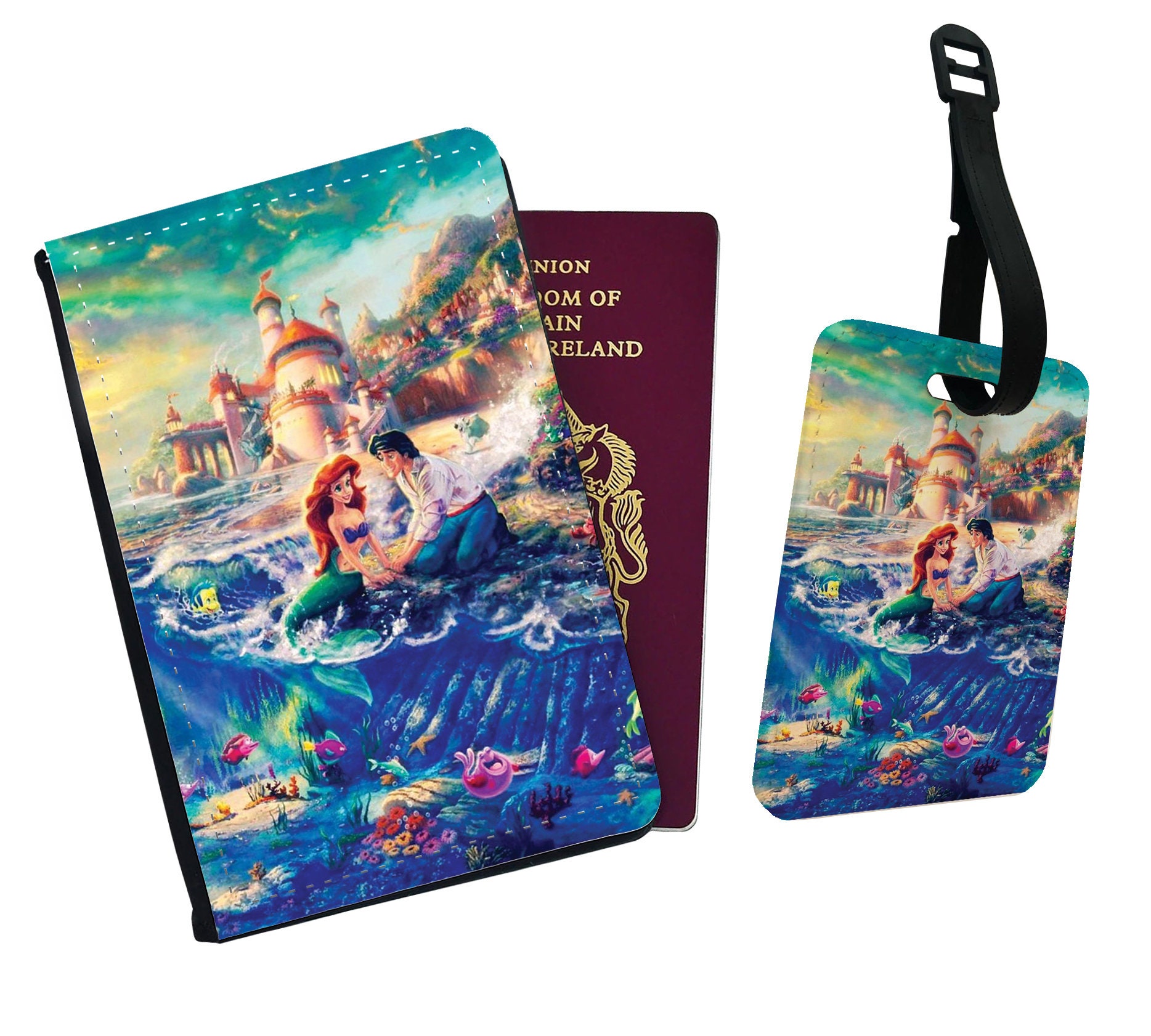 Disney Dumbo UK Kids Passport Holder Luggage Tag Gift Set Childrens Cover Travel Disney Dumbo UK Kids Passport Holder Luggage Tag Gift Set Childrens Cover Travel