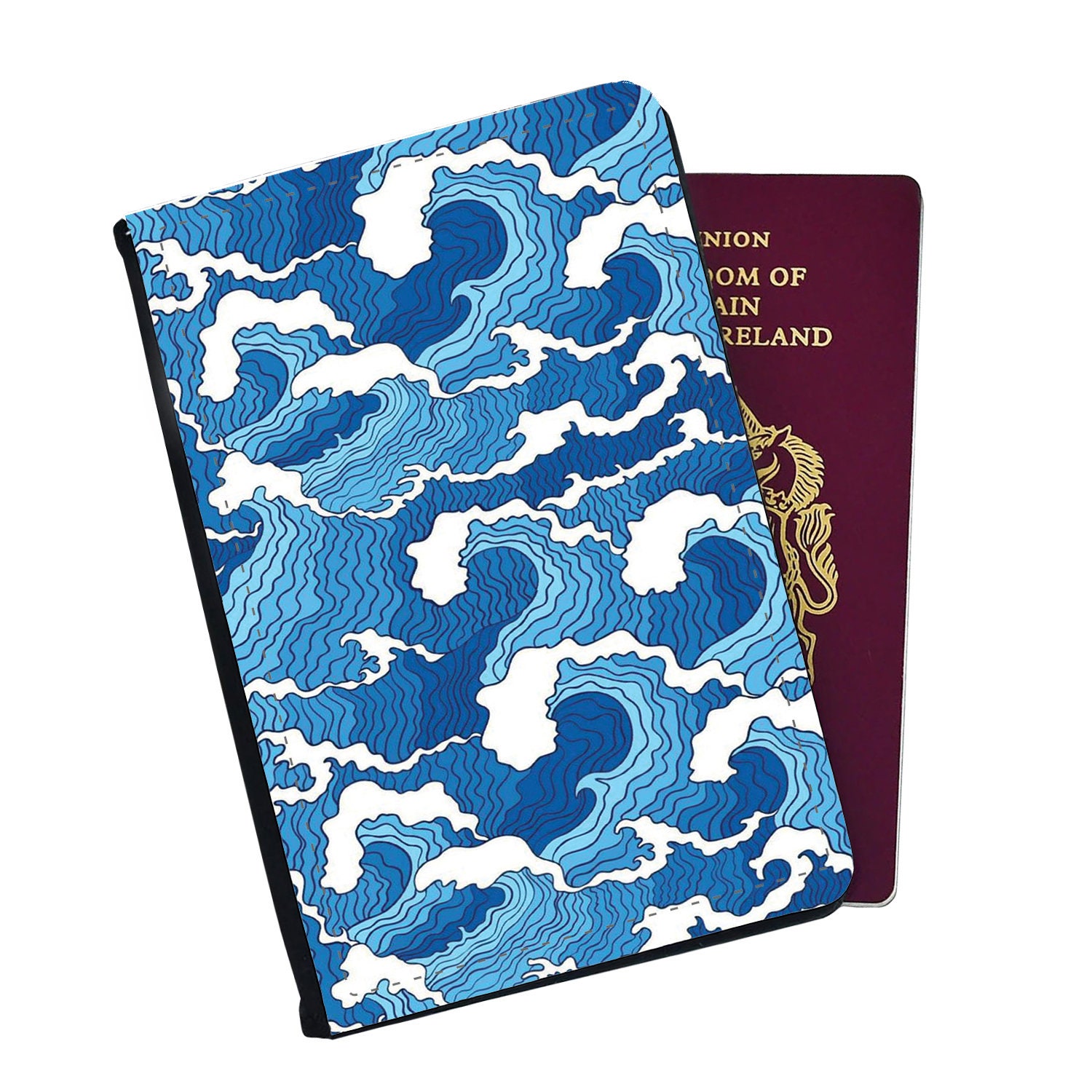 Personalised Faux Leather Passport Cover & Luggage Tag the Etsy