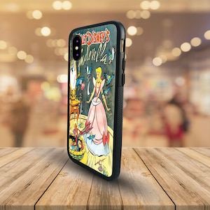 Personalised Snapback Rubber Phone Case, Disney Cinderella