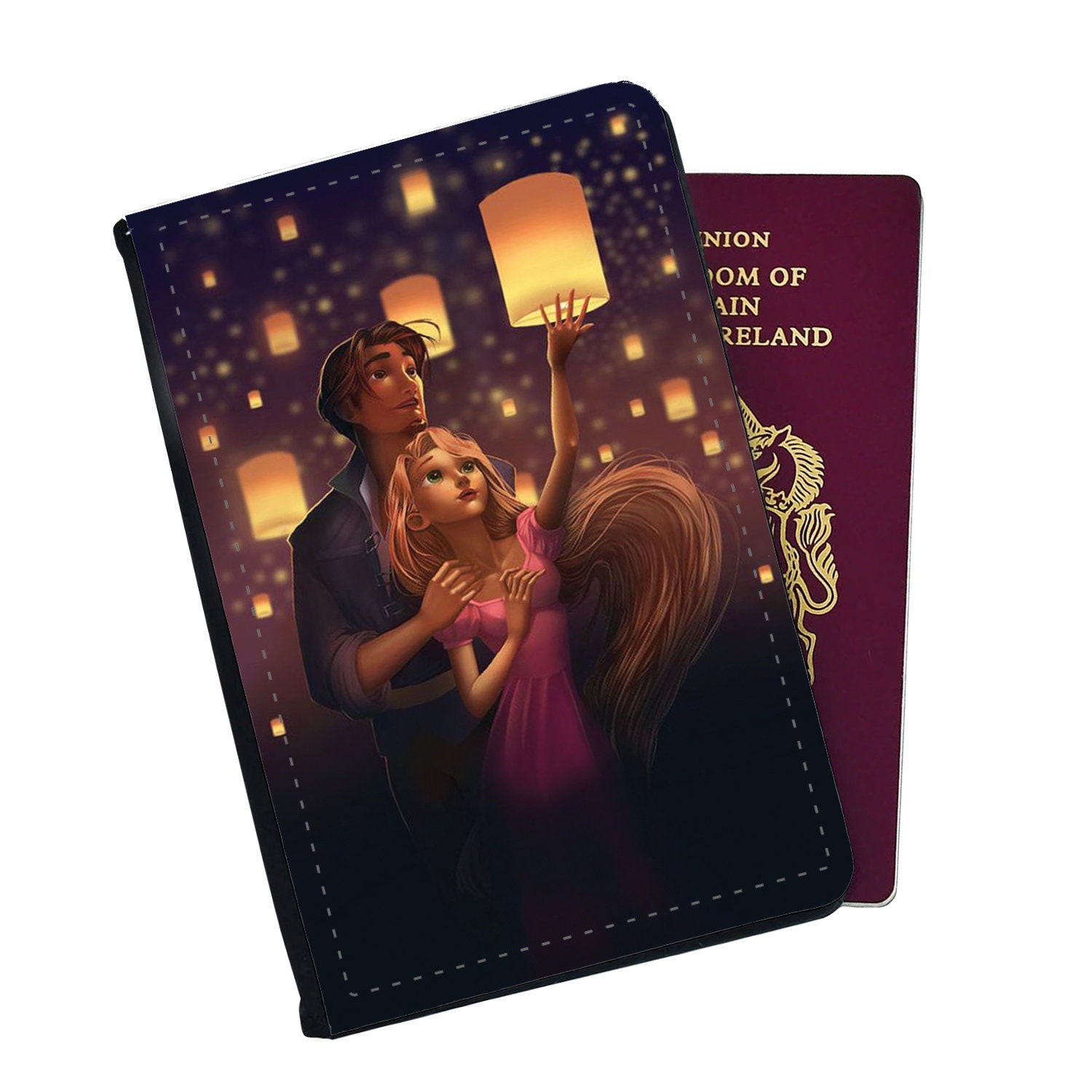 Disney Rapunzel Tangled Princess Passport Cover Designed & Sold By Jianfang