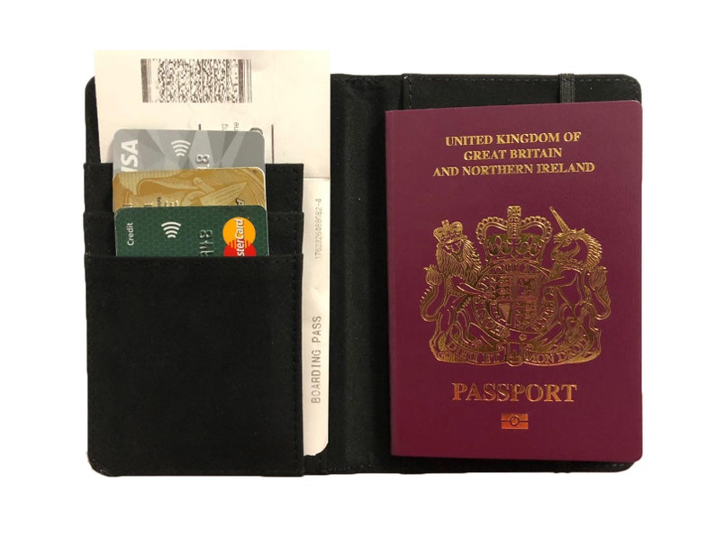 Personalised Faux Leather Passport Cover & Luggage Tag Disney Etsy