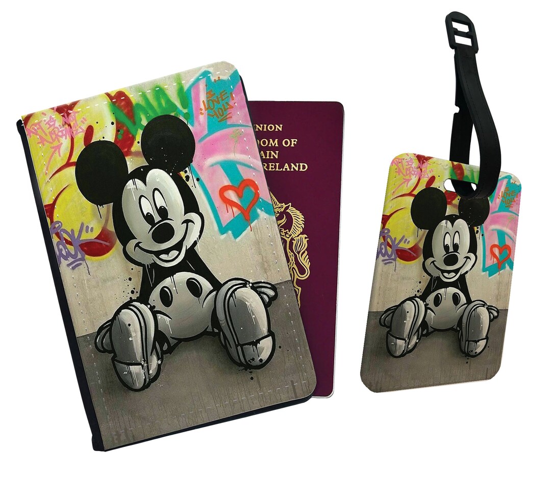 Etui passeport et étiquette bagage - harry potter