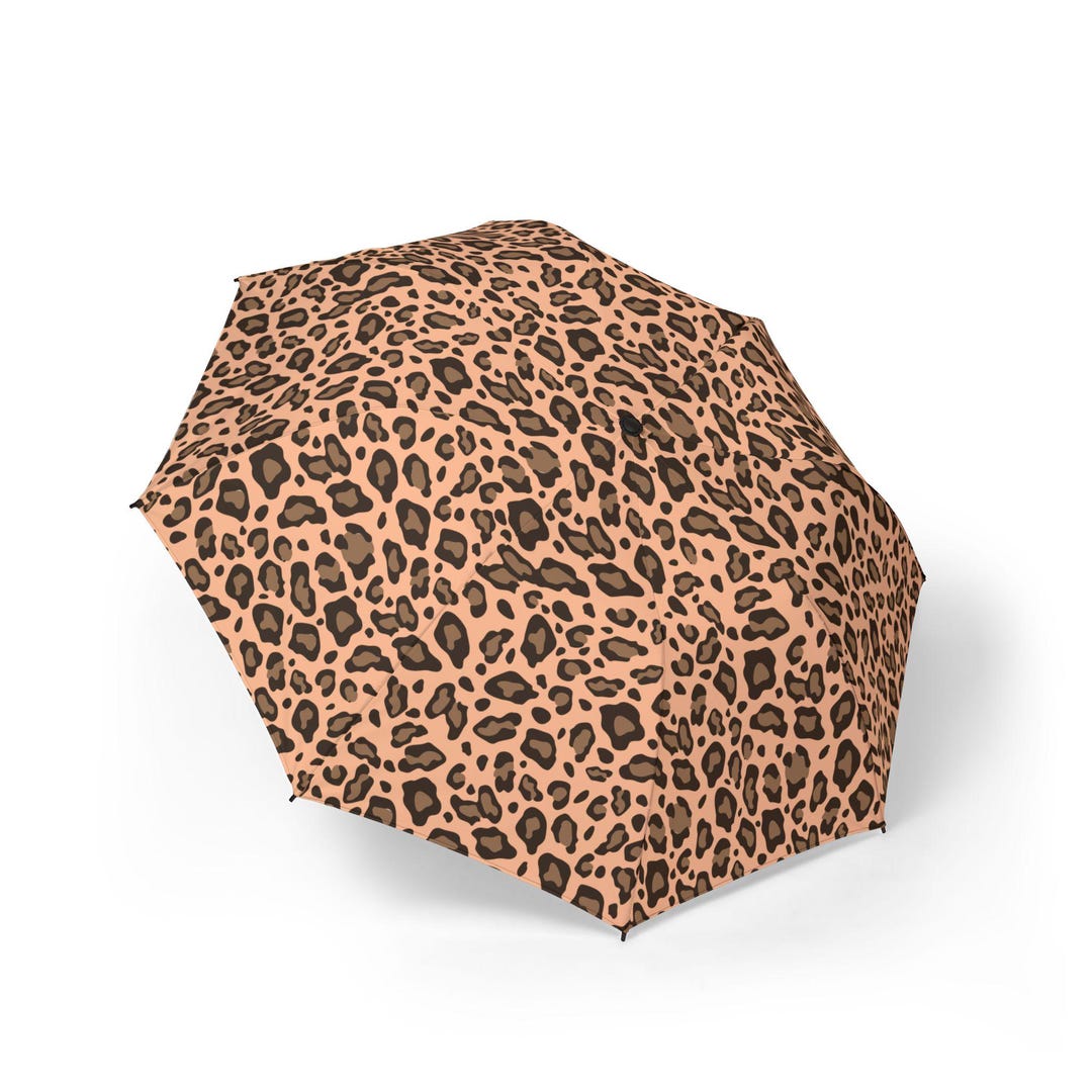 leopard patio umbrella Classic Pagoda Print Viola Umbrella Wind tunnel tested Leopard Print Umbrella Foldable Travel