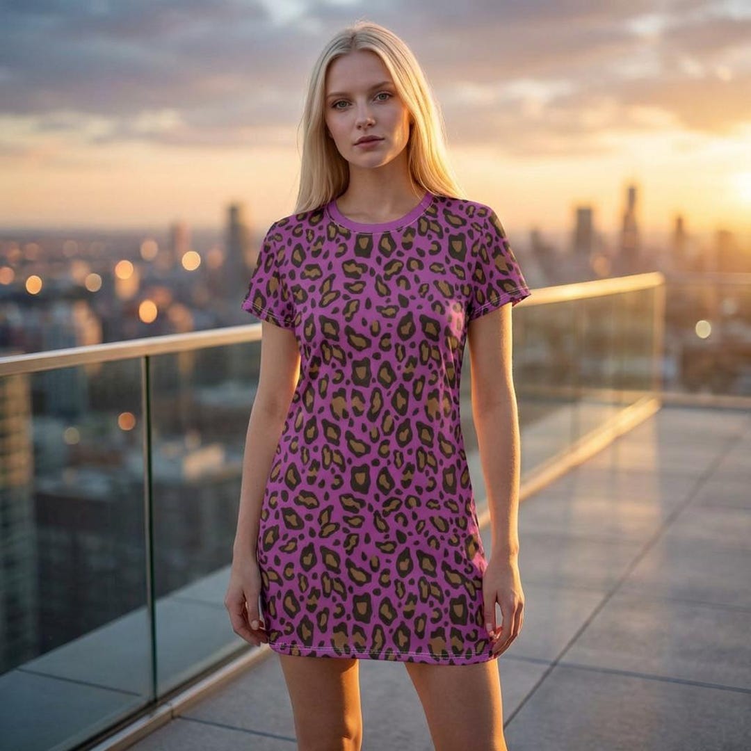 purple cheetah print dress Amazon.com: Women's Dresses Leopard Print Deep Neck Lantern Sleeve Bodycon Dress Dress for Women (Color : Purple, Size : Medium) : Clothing, Shoes & Jewelry