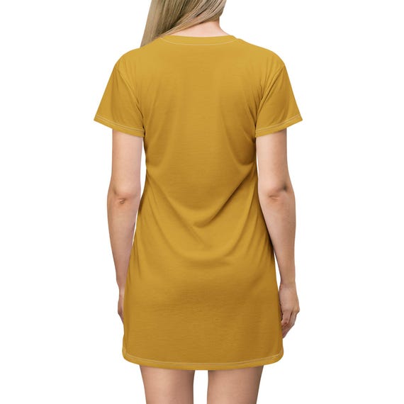 knee length dresses for ladies Women's 100% Organic Cotton T-Shirt Dress L / Slate