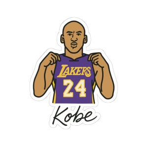 Basketball Kiss-Cut Stickers | Sports Fan Decals, Athletic Decor, Laptop Stickers, Gifts for Basketball Lovers