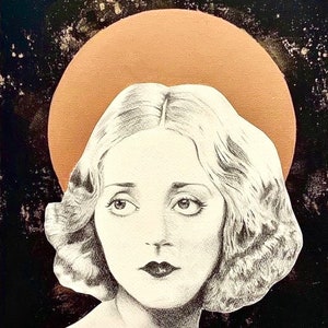 Tallulah Bankhead, 1920s Old Hollywood Film Star, A3 Artwork Print