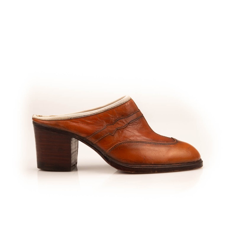 Authentic and Unique 60s Mules - Etsy