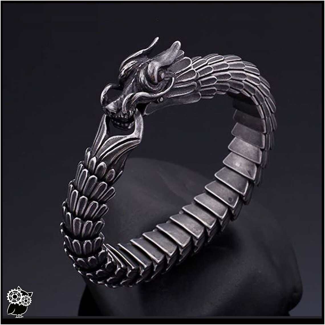 ENERGY DRAGON BRACELET Dragon Tortoiseshell Bracelet. Animal Etsy UK