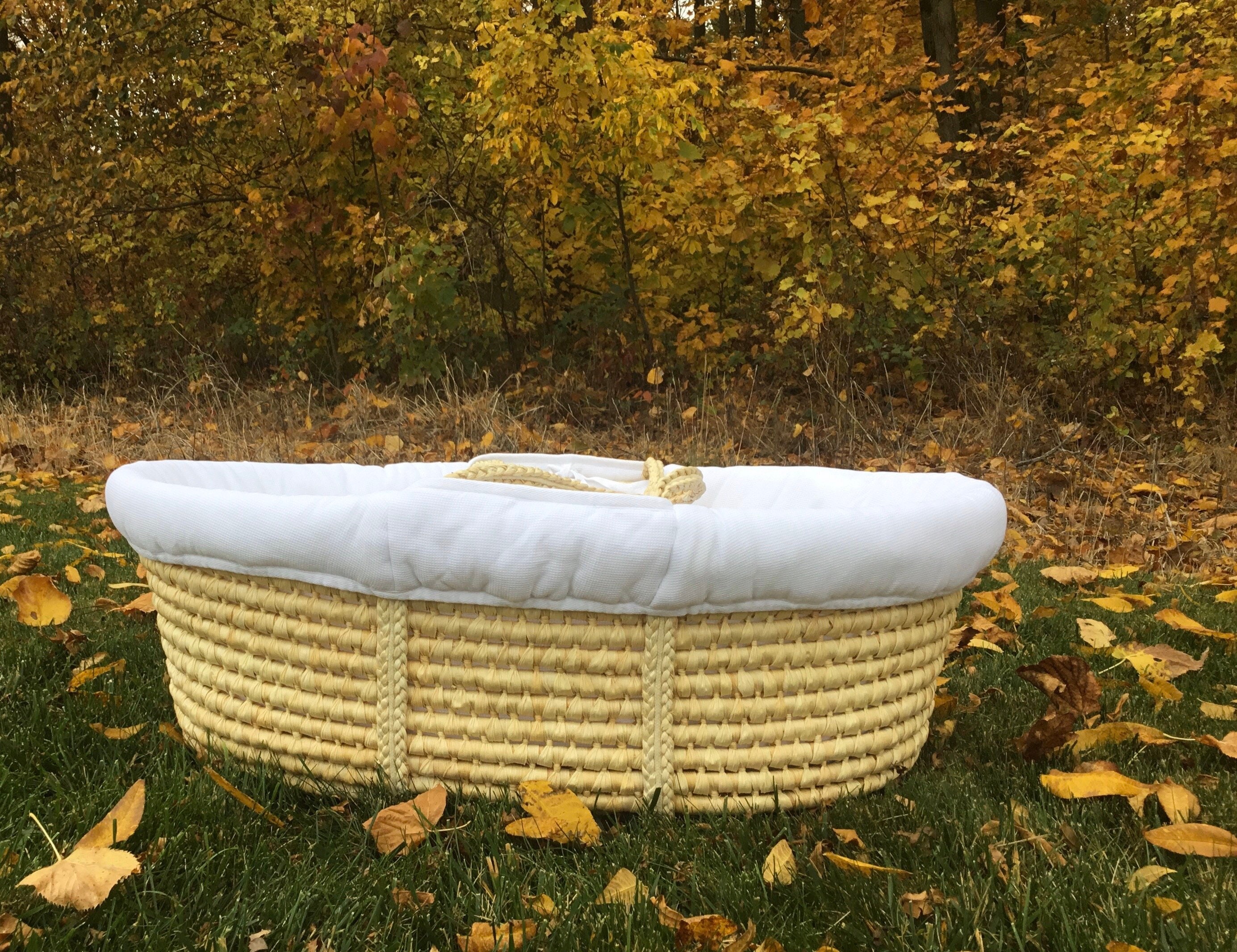 Baby Moses Basket Baby Baby Sleeping Bed Portable Etsy