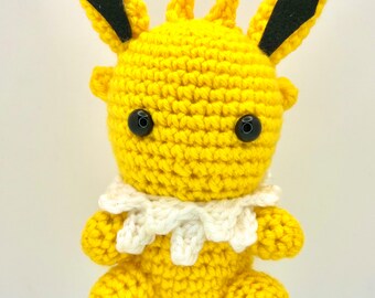 Cute Electric Cat Crochet Plush Toy, Plush Toy, Cat Amigurumi