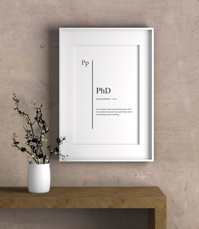 definition of a phd