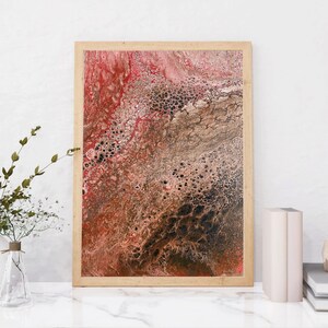 Volcanic Print, Digital Wall Art, Digital Download, Print At Home, Wall Art, Printable, Volcanic Scene, Volcanic Painting