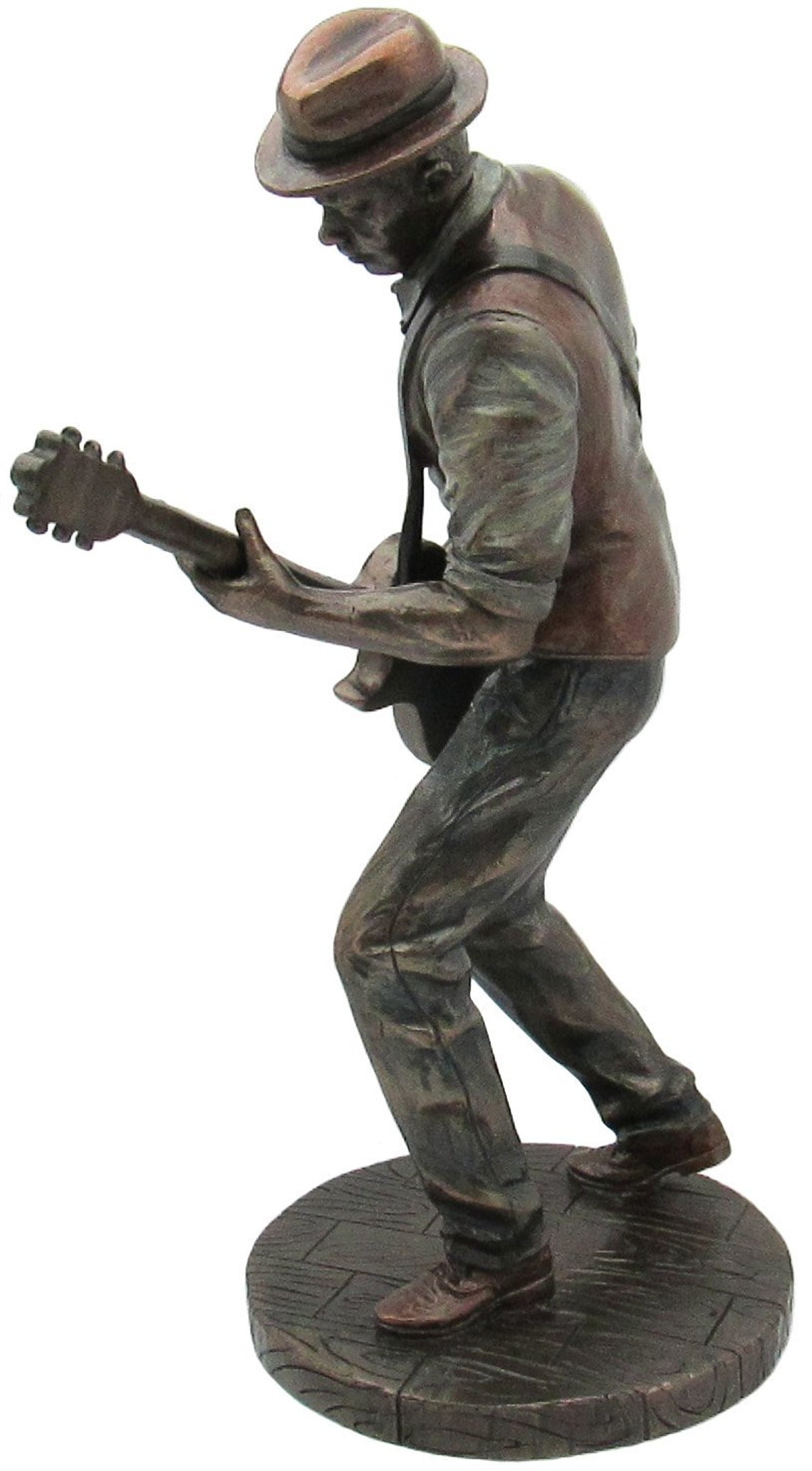 Jazz Band Bronze Sculpture Guitarist Etsy