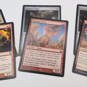 Giants, Orcs, and Cyclops Red 60 Card MTG Starter Deck, Magic the Gathering, Foils & Rares, Bundle Bulk Box Magic Cards