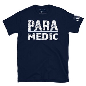 Paramedic, Thin White Line, EMS, EMT T-Shirt