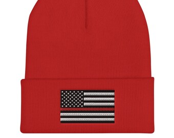 Firefighter Beanie - Etsy Canada