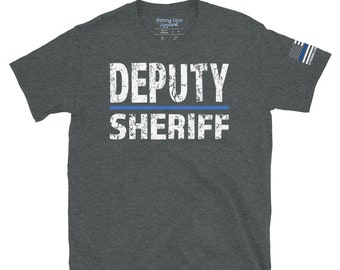 Deputy Sheriff, Thin Blue Line T-Shirt