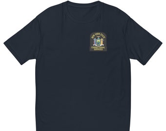 NYS Department of Corrections Patch T-shirt, New York State Correction Officer, NYSDOCCS