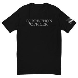 Correction Officer T-shirt, Thin Silver Line, Correctional Officers Shirt, Corrections