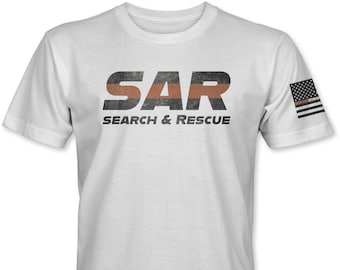SAR T-Shirt, Search & Rescue, Search and Rescue shirt, S.A.R.