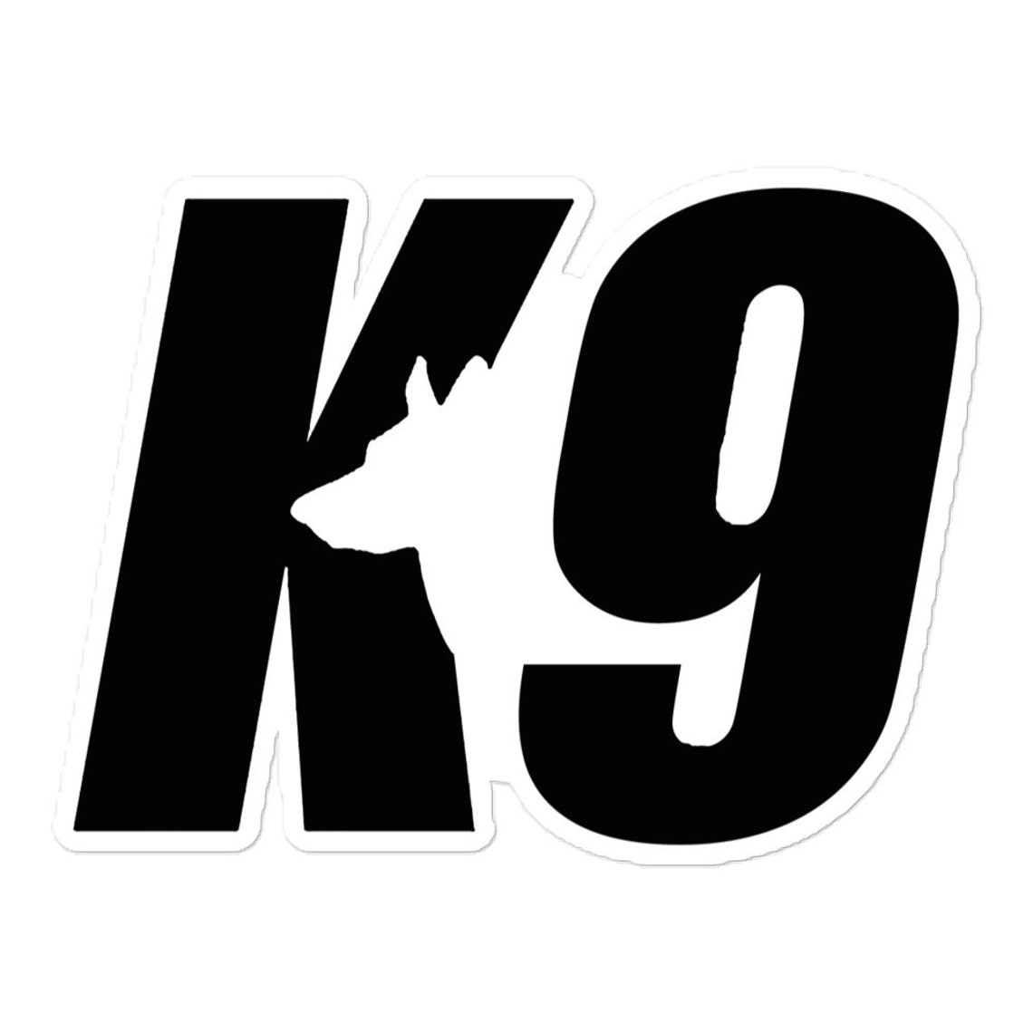 K9 Sticker, K9 Vinyl Sticker, K9 Handler Etsy
