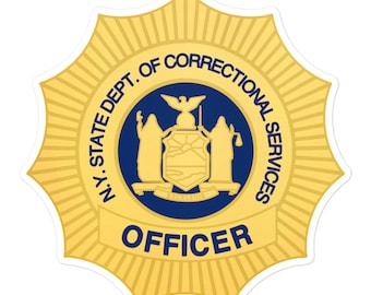NYS Correction Officer sticker, New York State Corrections, NYSDOCS, NYSDOCCS