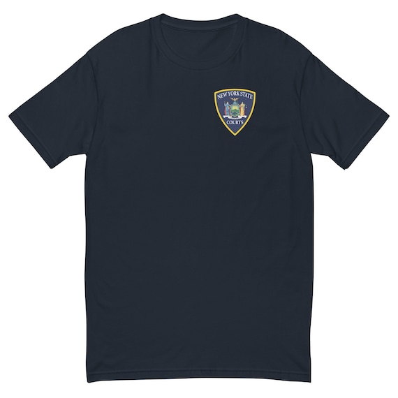 【★大感謝セール】 NYS Court Officer Patch T-shirt, New York State Courts - Etsy トップス