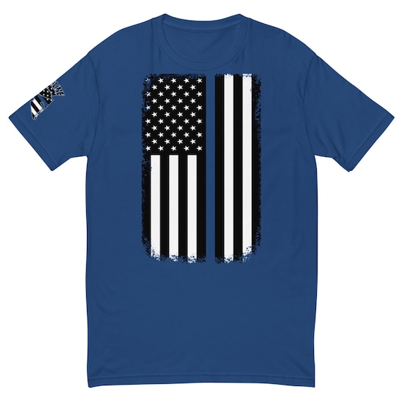 Blue Line Flag Shirt, Thin Blue Line, Police Officer T-Shirt, Court  Officer, Deputy Sheriff, Police Gift