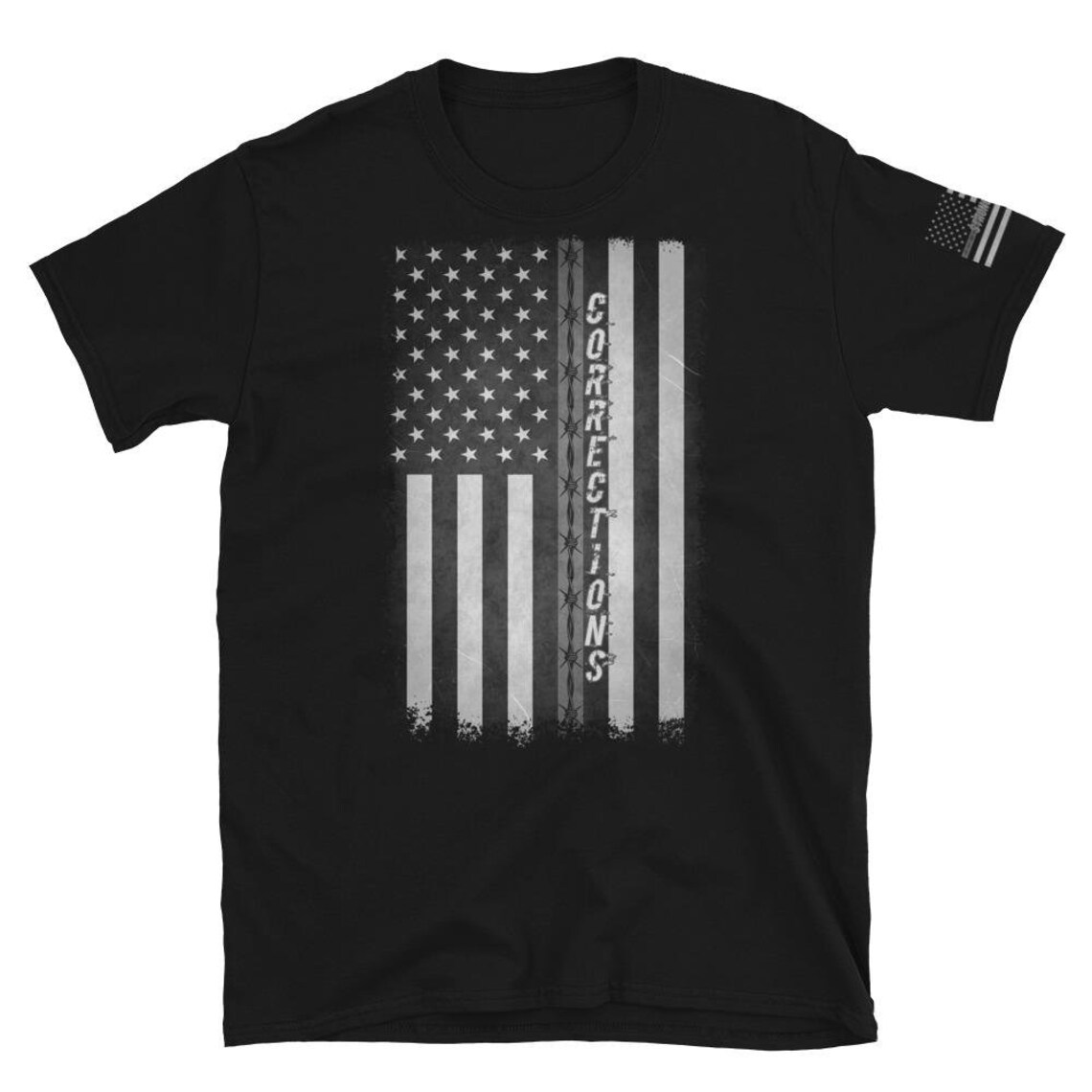 Corrections Flag T-Shirt | Etsy