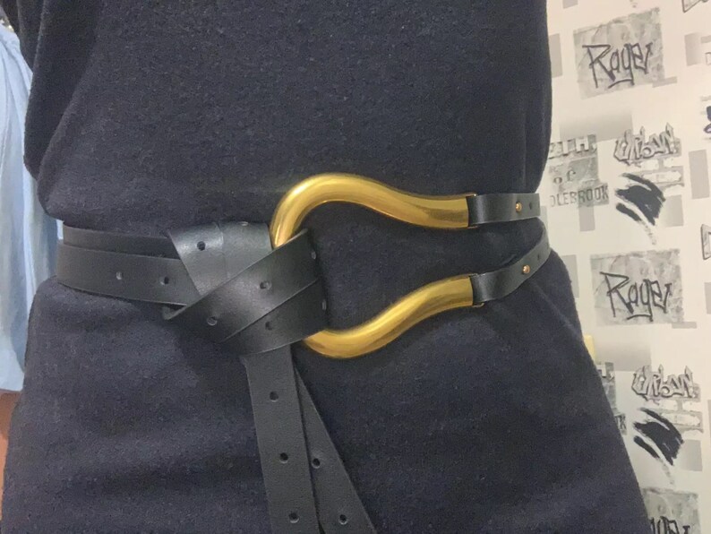 Ladies Waist Belt Pu Leather Vegan Friendly Style Boho Etsy