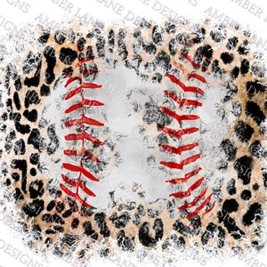 Baseball  and leopard grunge   Watercolor  Background PNG , splash frame