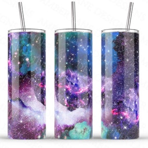 Galaxy tumbler 20oz SKINNY TUMBLER straight wrap 1 jpeg file