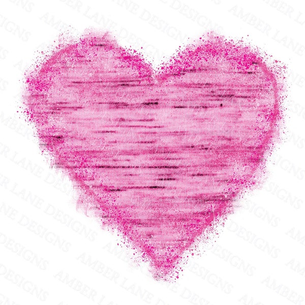 Airbrush Pink Spray Paint Heart png Soft Jersey Cotton Texture Romantic Whispers of Cotton Candy