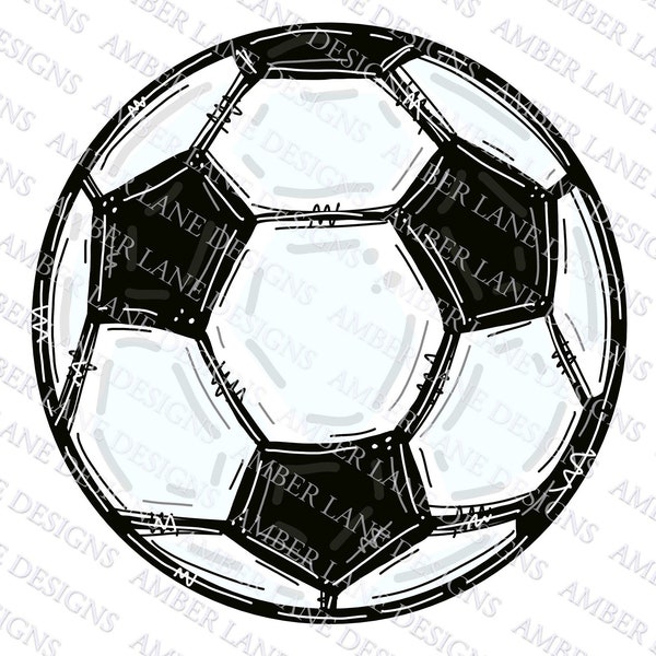 Doodle Soccer Ball, Football Png , file only