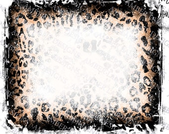 Cheetah background With Bleach affect png,Distressed Leopard, grunge ,Leopard Print