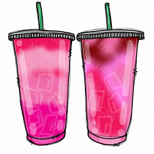 Pink Loaded Tea PNG file