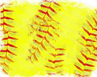 Distressed Softball Splash Frame, Background PNG Design | Softball Design