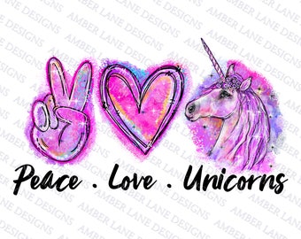 Download Love Unicorn Png Etsy