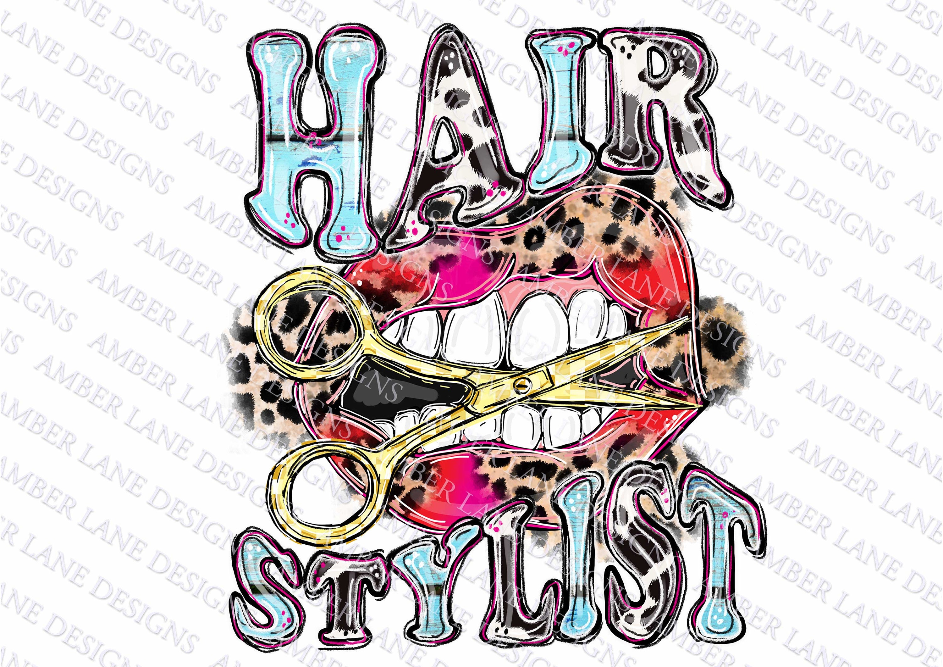 Hairdresser Scissors and Comb Svg / Hair Stylist Svg / Salon Svg / Digital  Download 