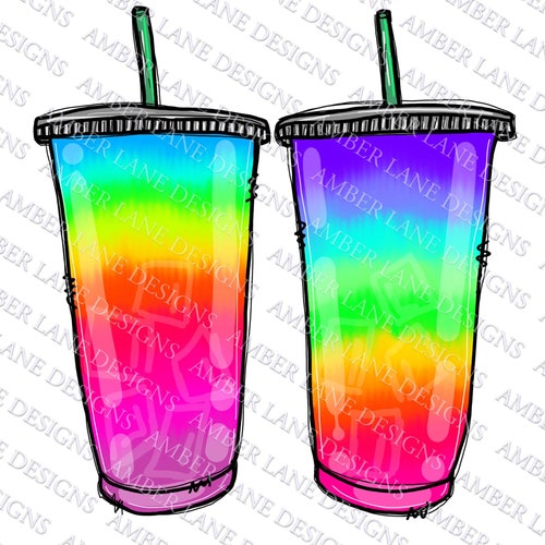 Loaded Tea PNG Clipart Loaded Tea Cup PNG Design Rainbow - Etsy