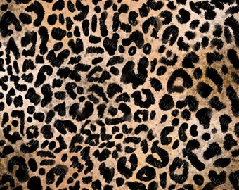 Leopard Digital Paper| Sublimation File|  Hand Drawn| Cheetah| Leopard| Design elements| Background (not seamless)