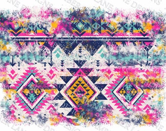 Pink Aztec Grunge backsplash, sublimation, scrapbook background, png file