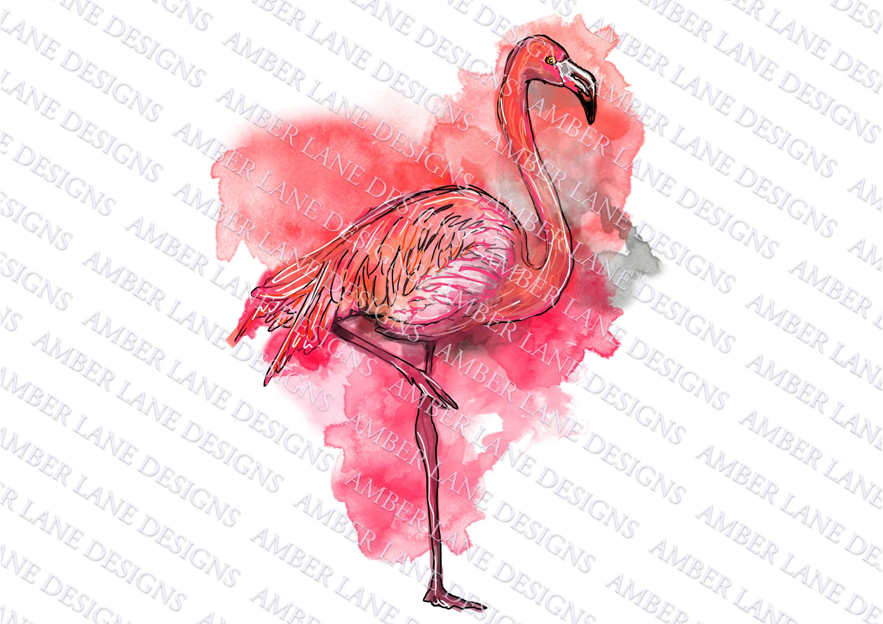 SHARE HAPPINESS – Glitzer Flamingo Ente