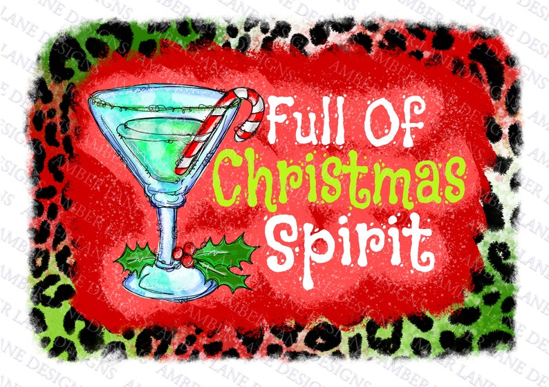 Full Of Christmas Spirit png, Drink, Peppermint Candy Cane, PNG file only image 1