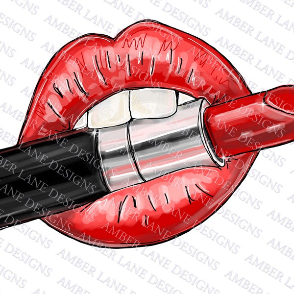 Mean One Jolly Hot Date Forbidden Redrum Red Fire Lips PNG | Biting Lips Lipstick Make-Up| Kiss Png |  Lipstick Kiss PNG Poinsettia