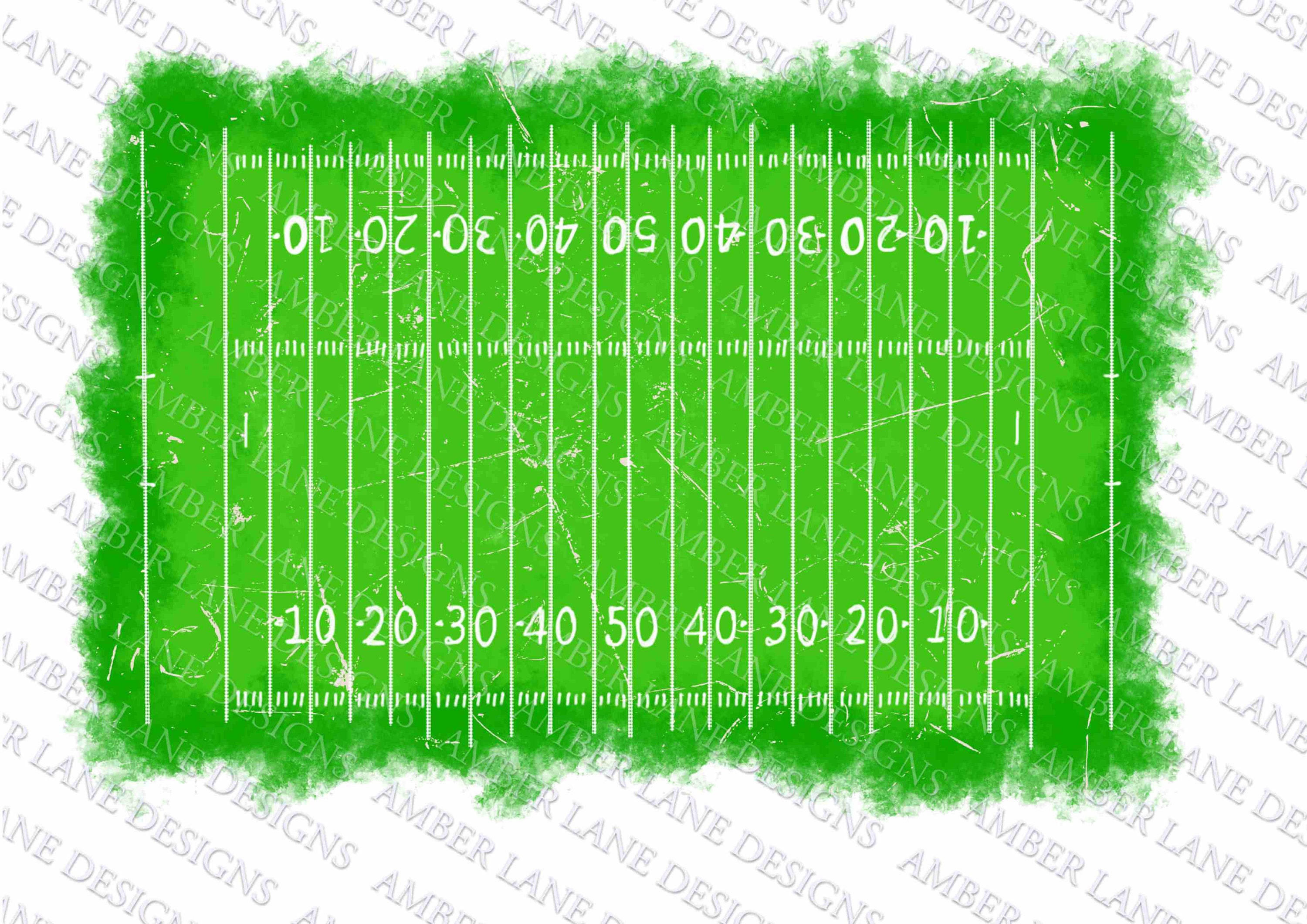 Football Field png file , hand drawn ,Watercolor Sublimation PNG Design, Grunge Football Design, two files